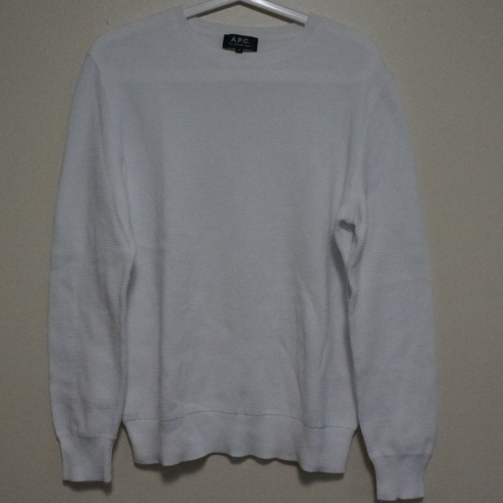 APC White Knit Jumper